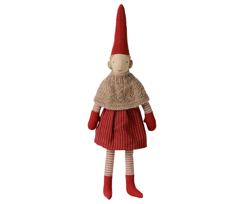 Pixy, Size 2 - Girl - Knitted cape and skirt