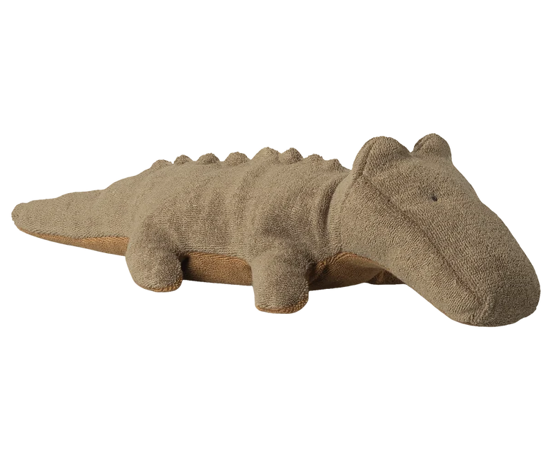 Safari friends, Crocodile, Small - Olive green