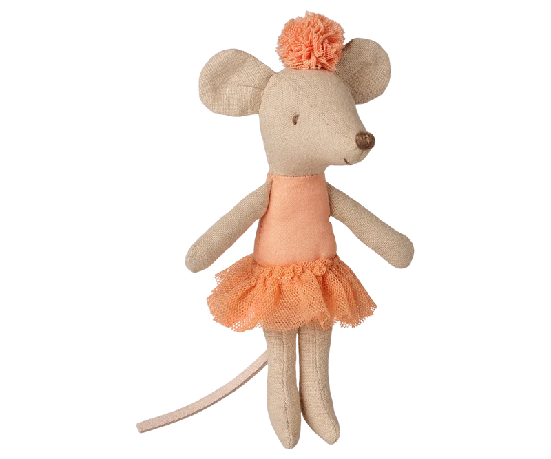 Ballerina mouse, Little sister - Apricot