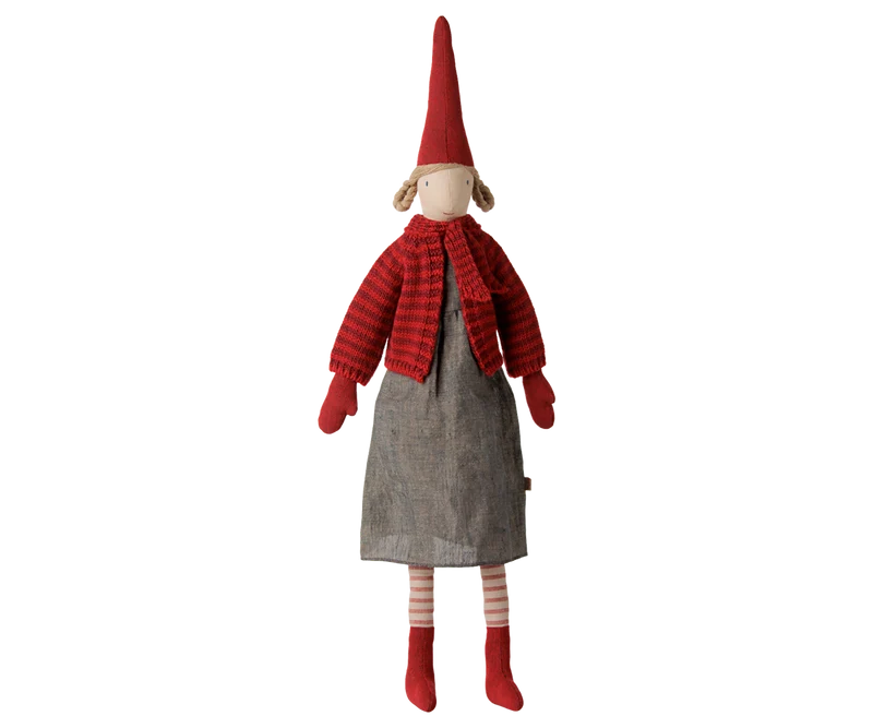Pixy, Size 4 - Girl - Striped knitted cardigan
