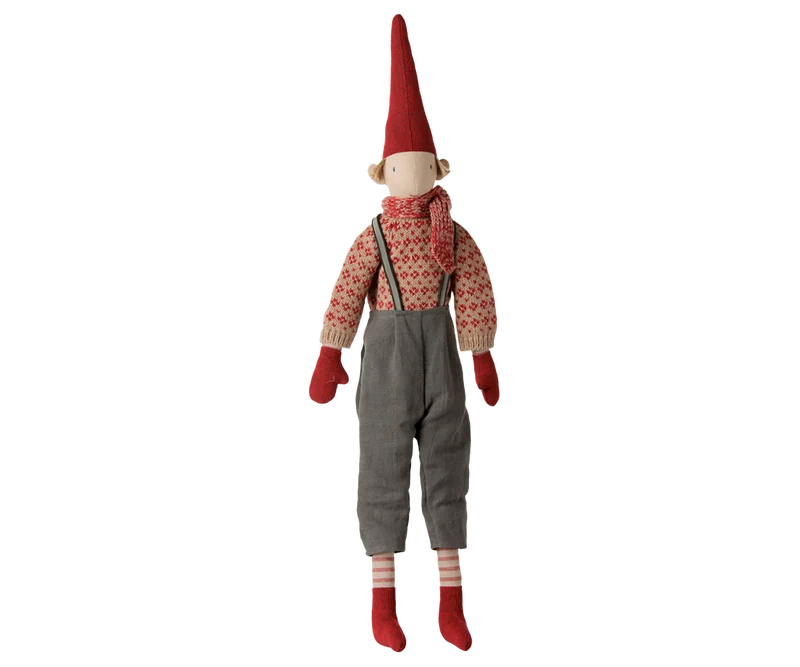 Pixy, Size 4 - Boy - Knitted sweater and scarf