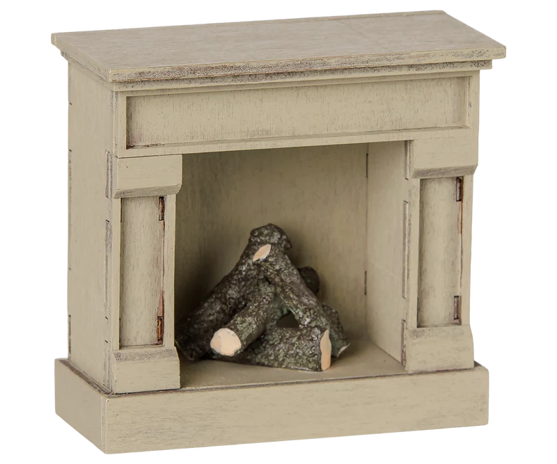 Fireplace, Mouse - Off white