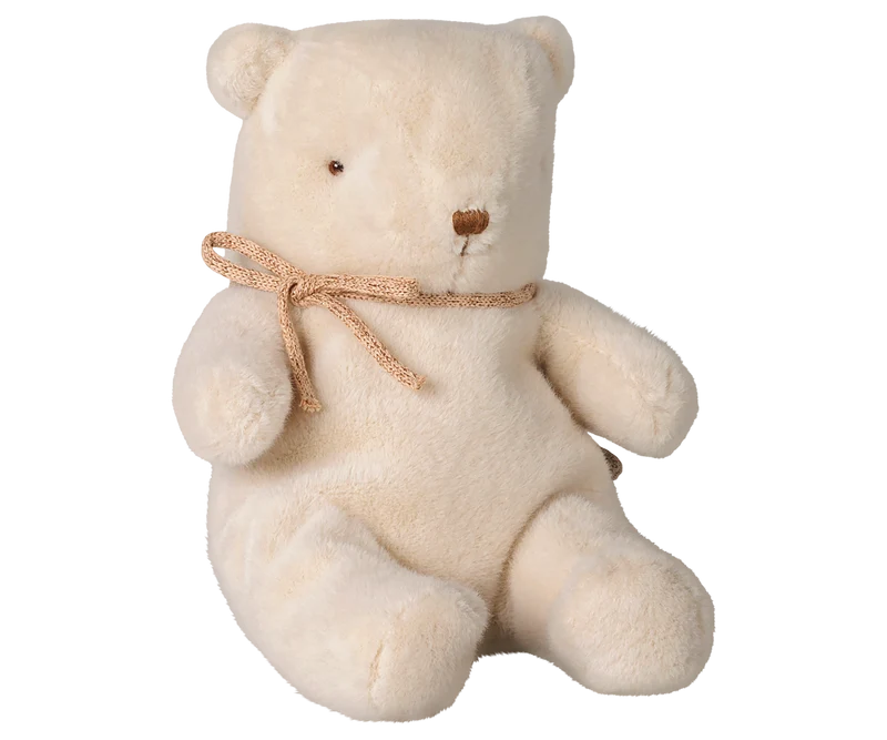 Teddy bear plush, Small - Off white