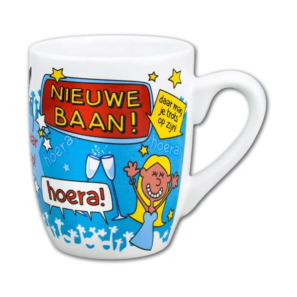 Cartoonmok - Nieuwe baan