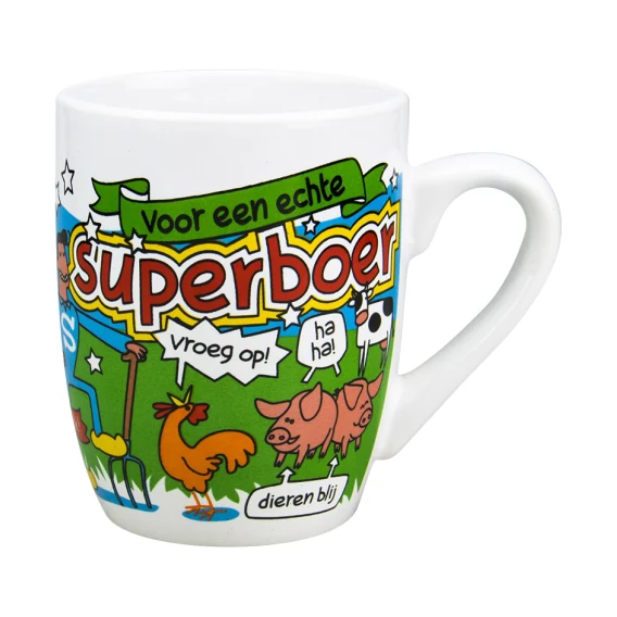 Cartoonmok - Superboer
