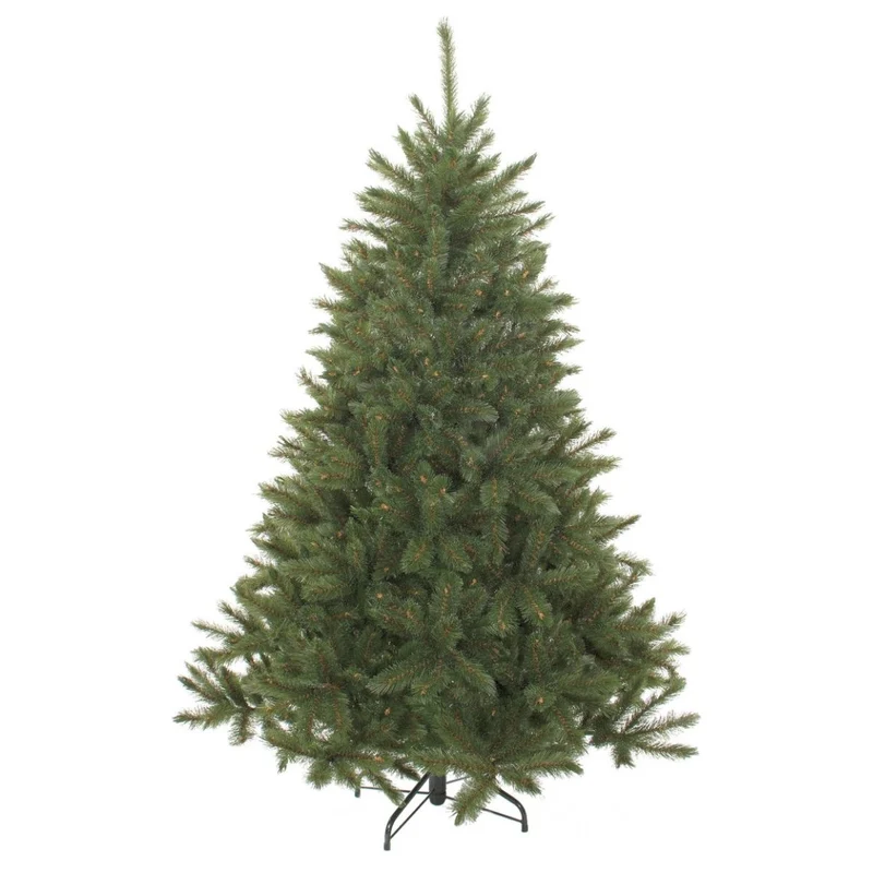 Triumph Tree Bristlecone Kunstkerstboom - Kerstversiering voor Binnen met Natuurlijke Hardneedle Afwerking - Kunstboom Rond en Vol met 1168 Takken -