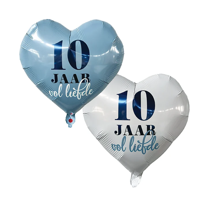 Folieballonnen 10 jaar Vol Liefde