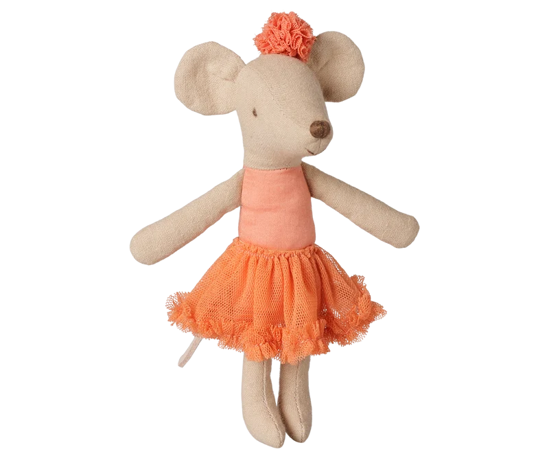 Ballerina mouse, Big sister - Dusty coral