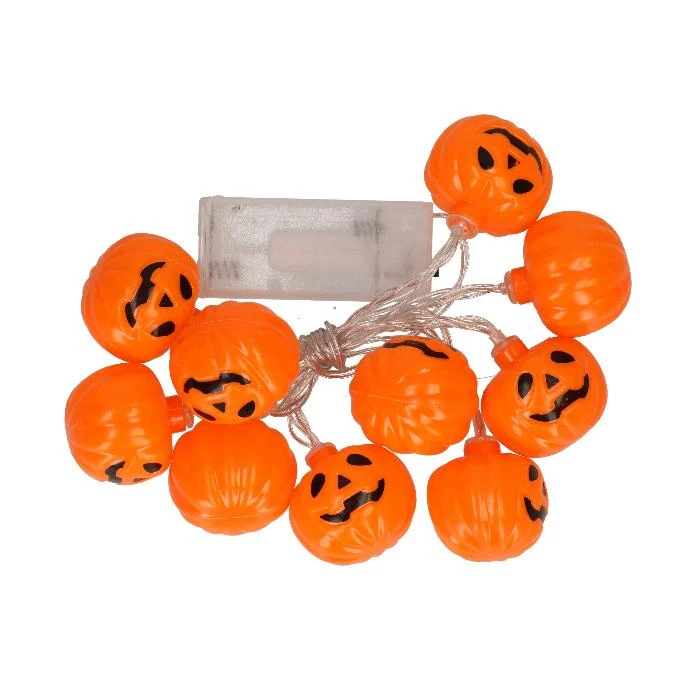 Lichtslinger Halloween pompoenen LED 1,2m