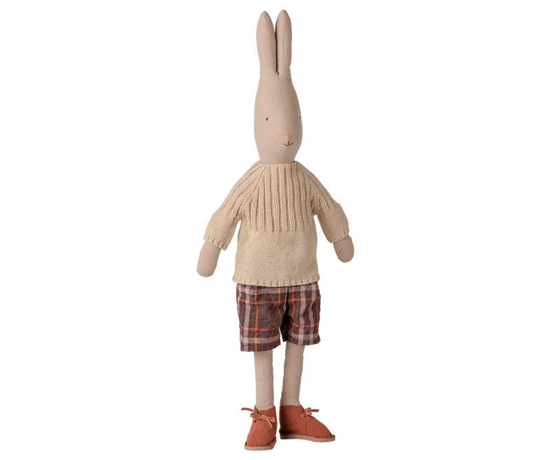 Rabbit, Size 4 - Classic - Pants and knitted sweater