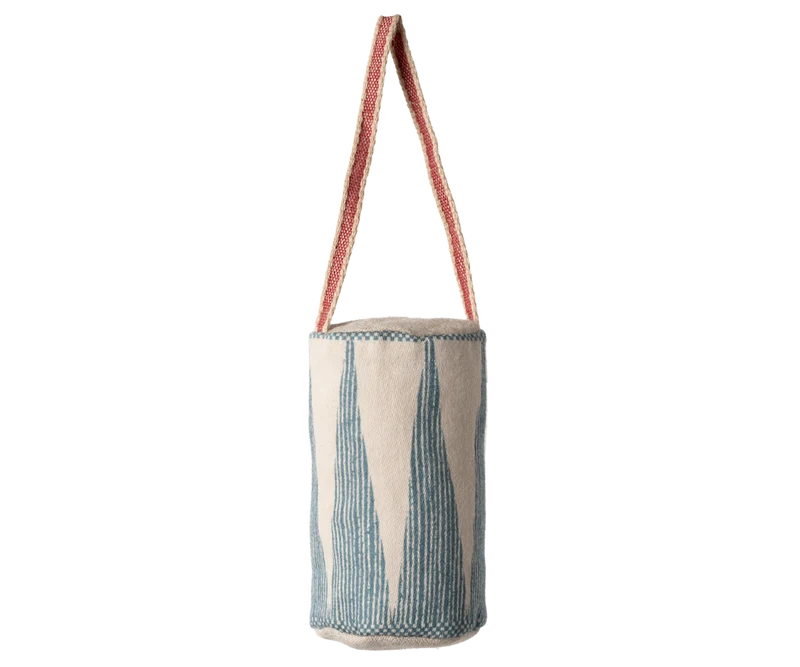 Fabric ornament, Drum - Blue