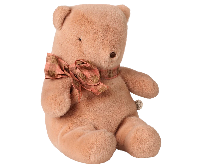 Teddy bear plush, Small - Vintage rose