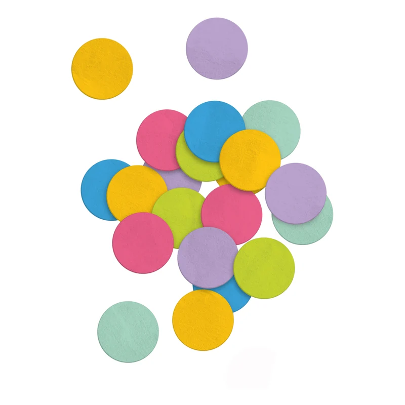 Gekleurde Confetti Stippen – Papier – 50 gram