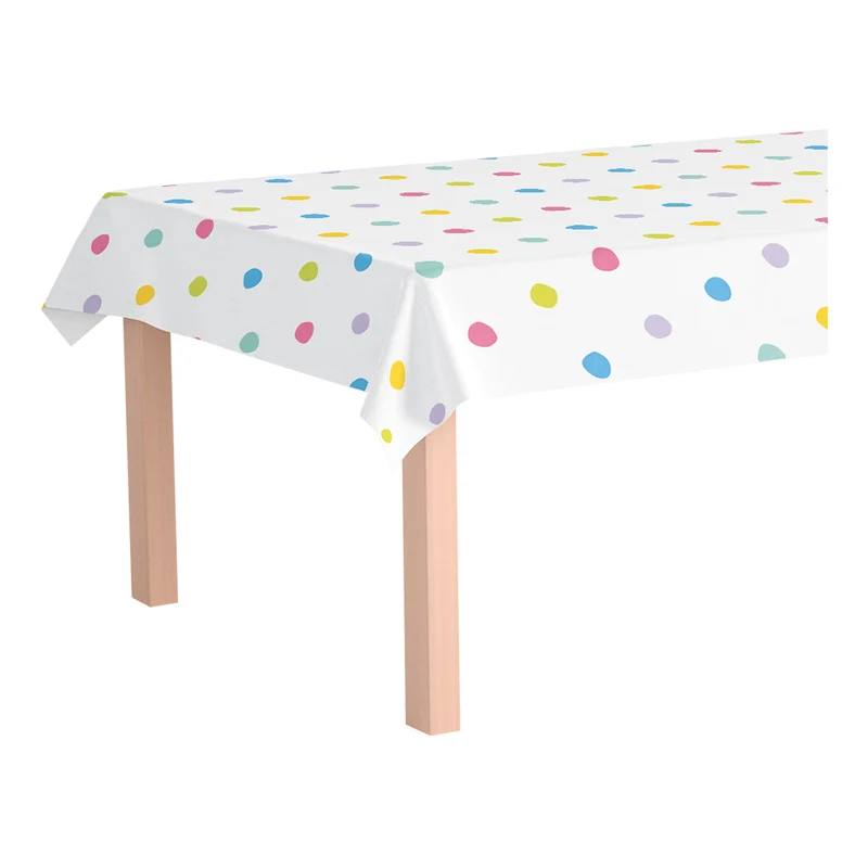 Party Tafelkleed Stippen – 137 x 274 cm