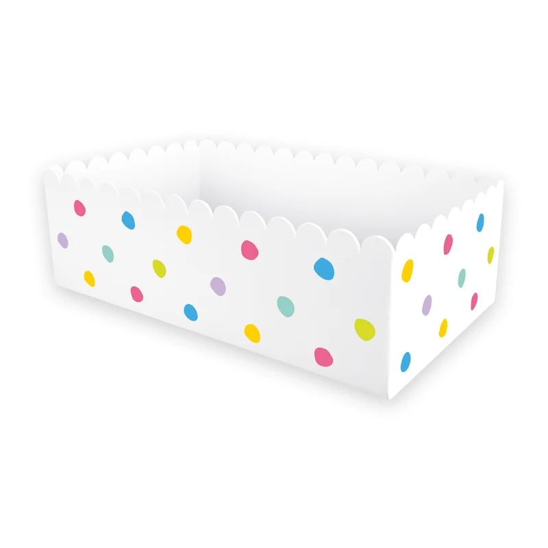 Party Snackbakjes Stippen – 14 cm – 6 stuks