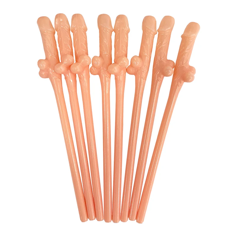 Drinkrietjes – Penis – 8 stuks