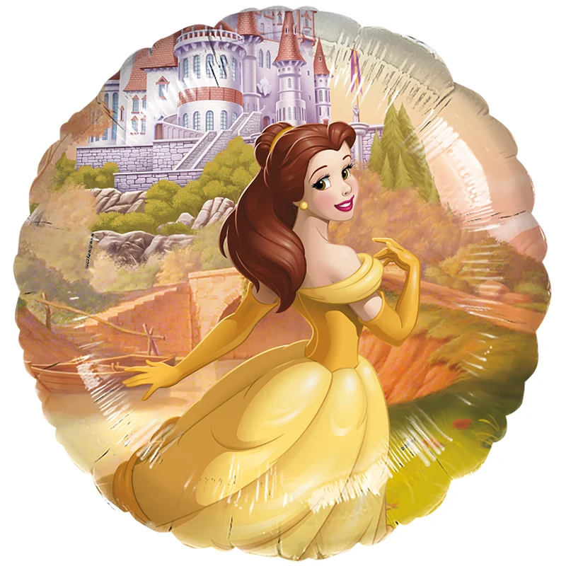 Folieballon Standaard Prinses Belle 45cm