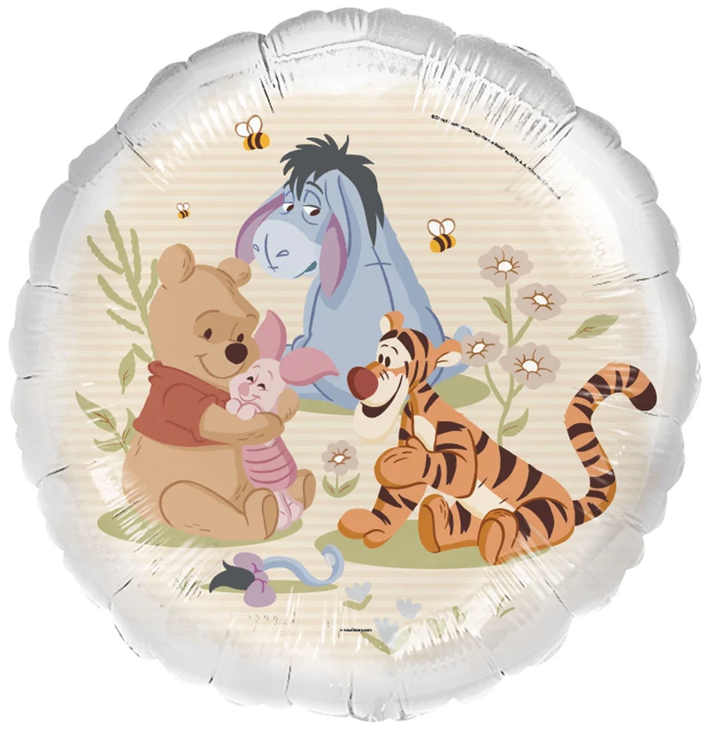Folieballon Standaard Winnie en Vrienden 45cm