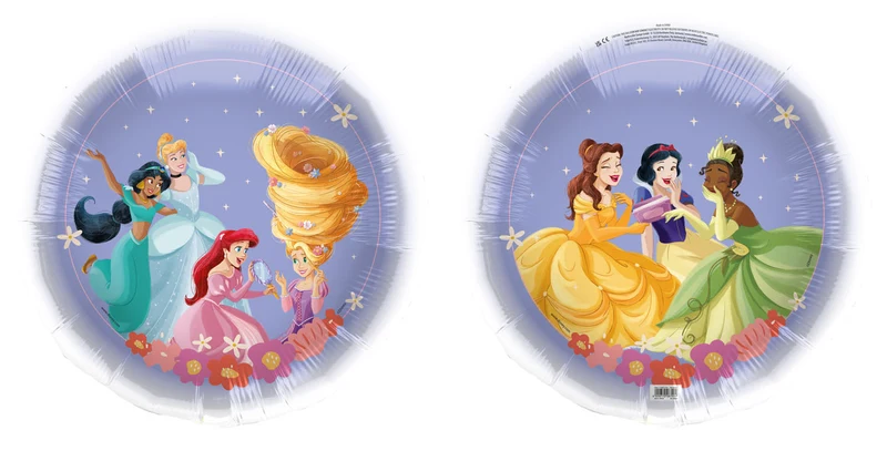 Folieballon Standaard Disney Prinsessen 45cm