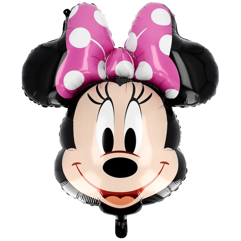 Folieballon Supershape Minnie Mouse hoofd 63x69cm
