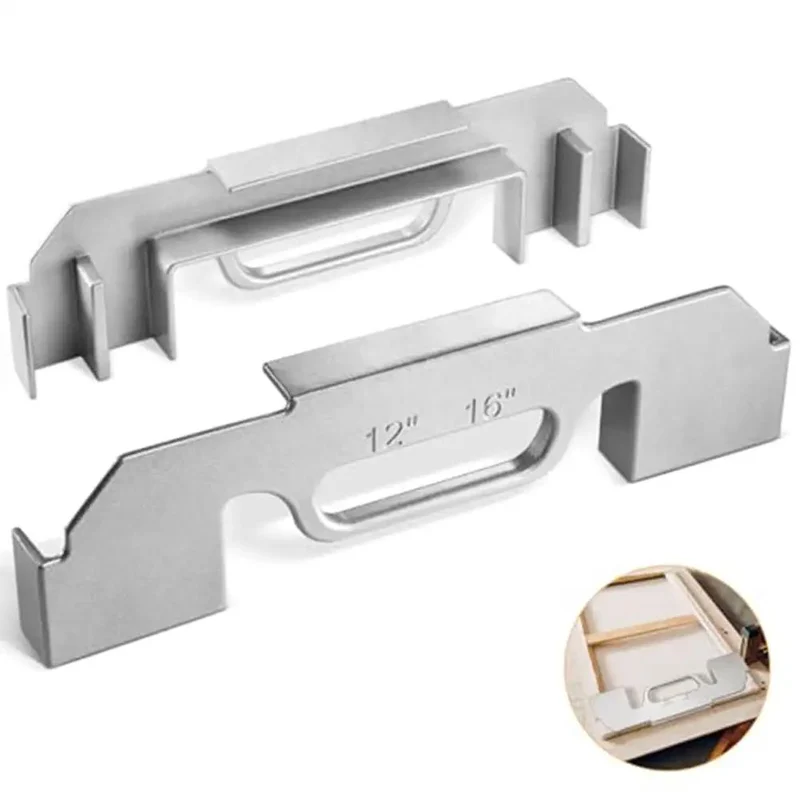 Straight Shooting 2-In-1 Stud Finder And Spacing Tool With 12 And 16 Inch Center Layout Guides Cast From Heavy Duty Aluminum For No Fuss Wall Mounting And DIY Work That Gets The Job Done Right