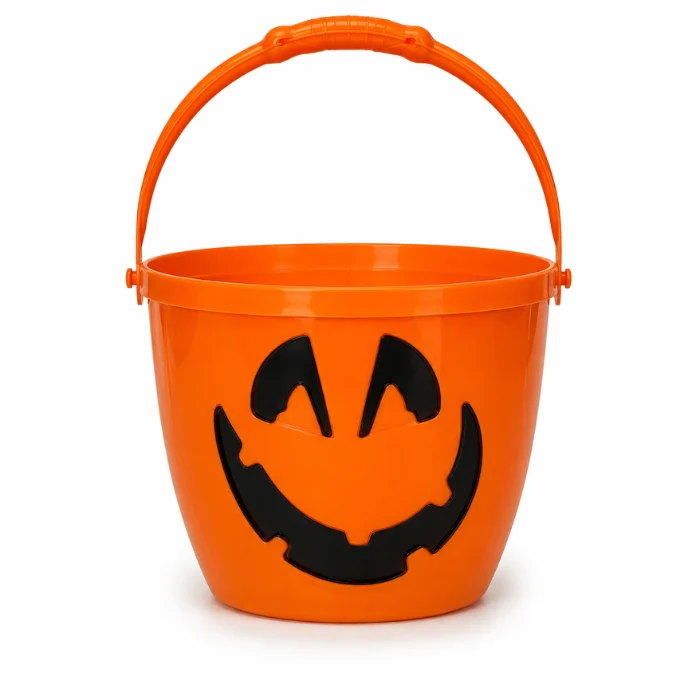 Snoepemmer Halloween pompoen oranje