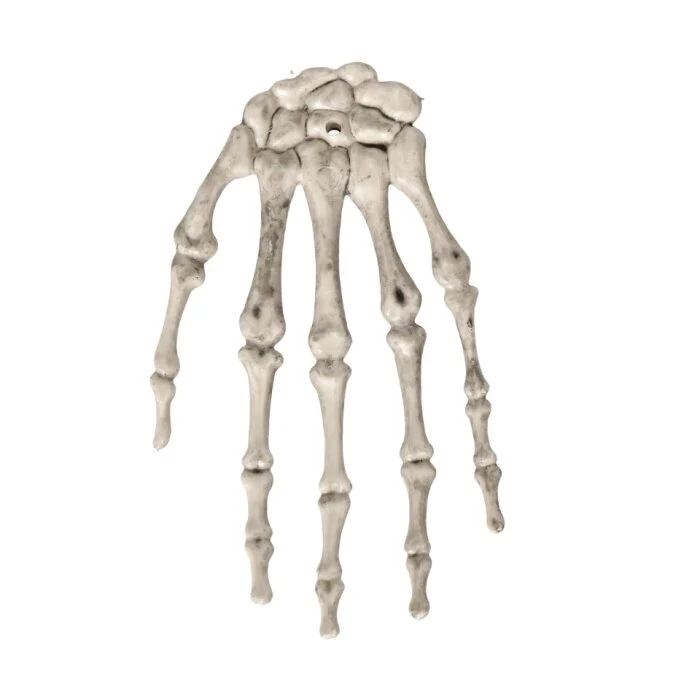 Botten Halloween hand wit
