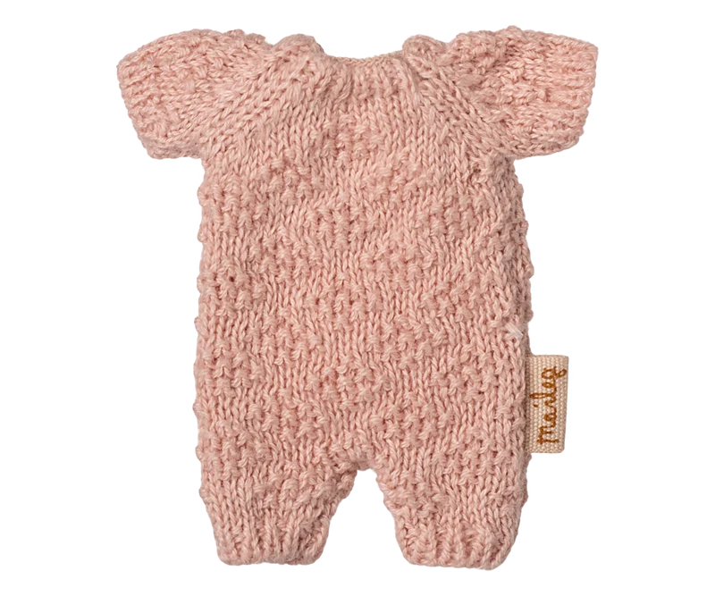 Knitted suit, Micro - Rose