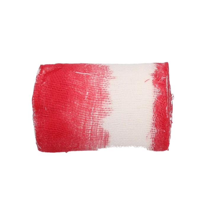 Verband Halloween bloederig wit/rood