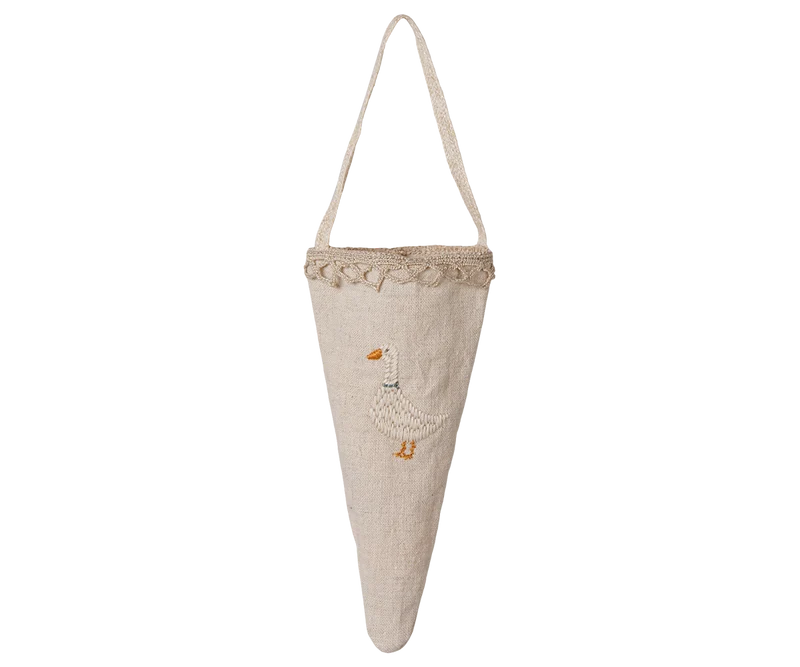 Fabric ornament, Cornet - Goose