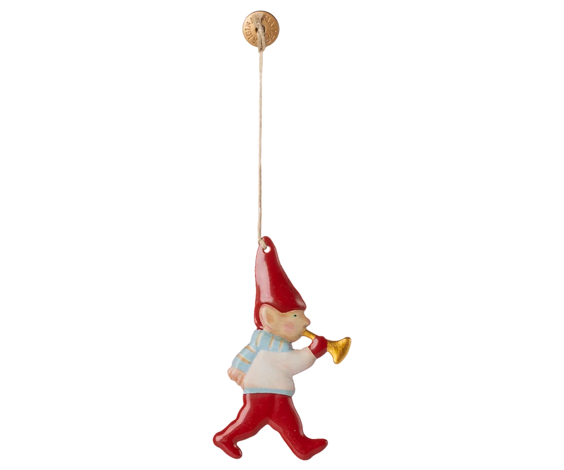 Metal ornament, Pixy - Trumpet