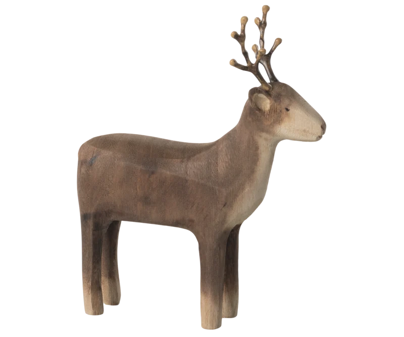 Wooden reindeer, Small