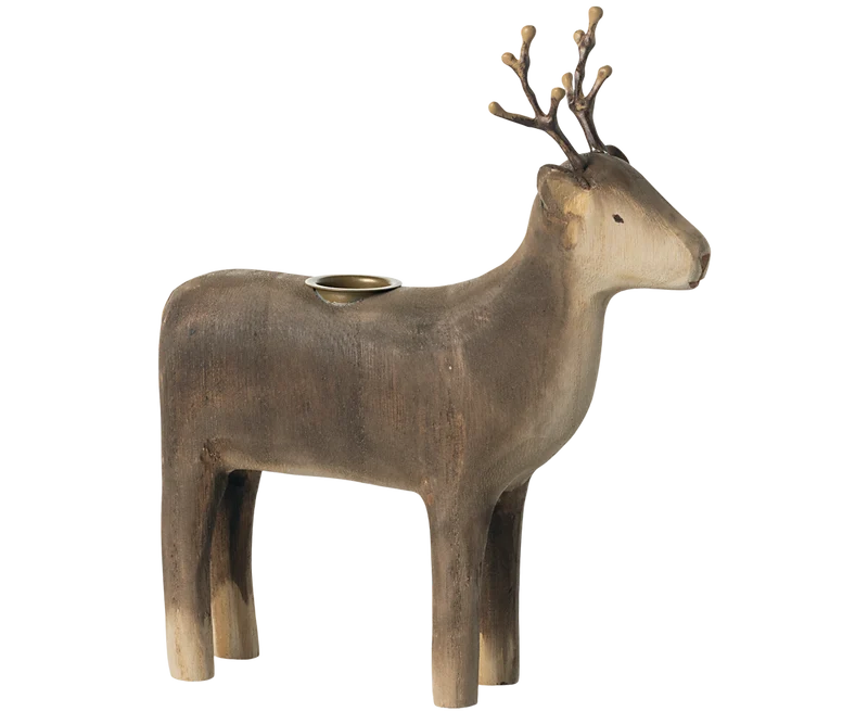 Candle holder, Large reindeer