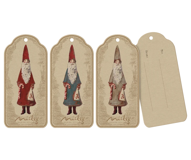 Gift tags, Nicolaus 12 pcs.