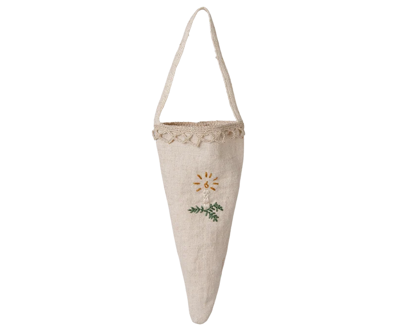 Fabric ornament, Cornet - Candle