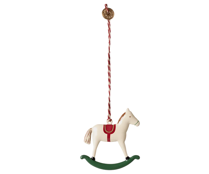 Metal ornament, Rocking horse