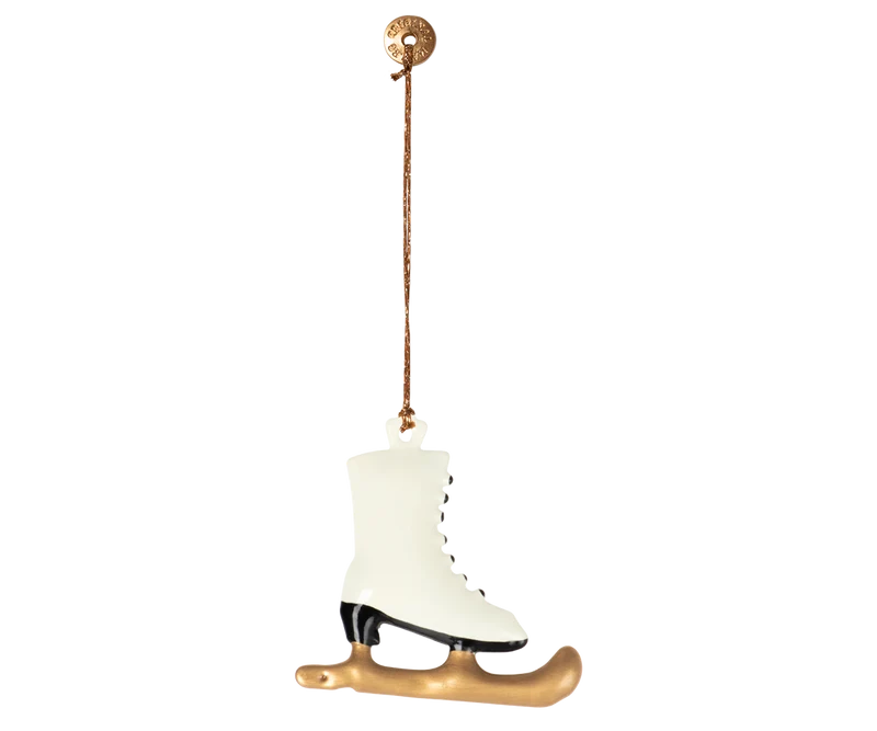 Metal ornament, Dark skate - Off white
