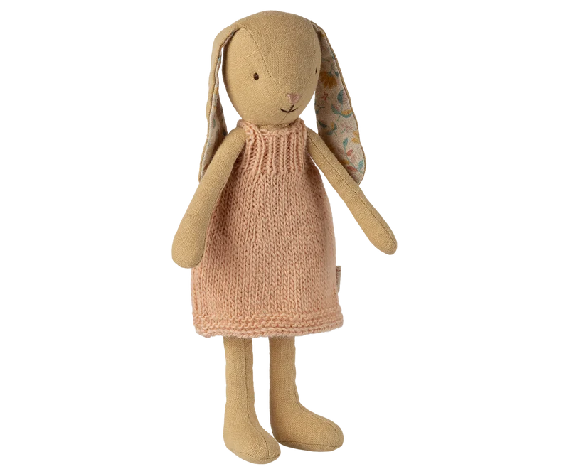Bunny, Size 1 - Cream yellow - Knitted dress