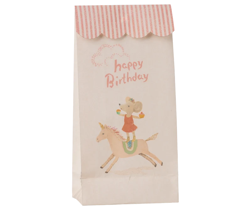 Goodie bag - Happy birthday - Unicorn, 12 pcs.