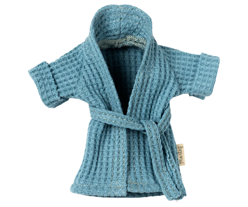 Bathrobe, Dad mouse - Dusty blue