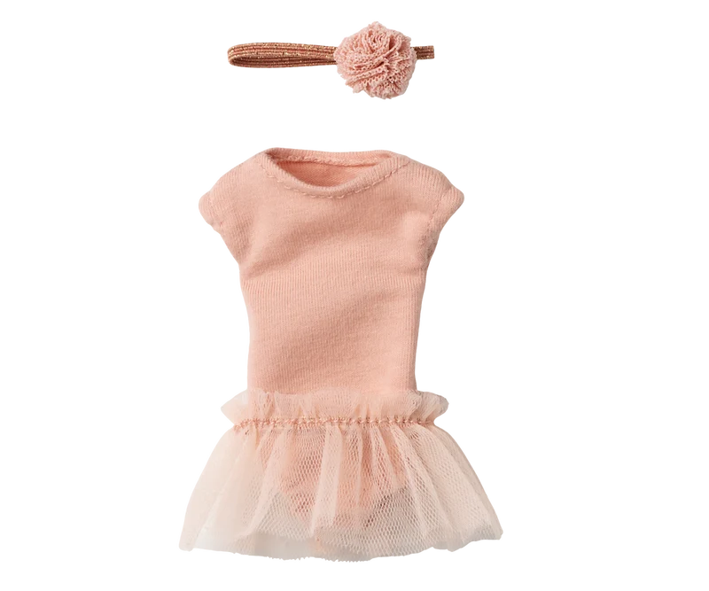Ballet suit and skirt rose, Size 1