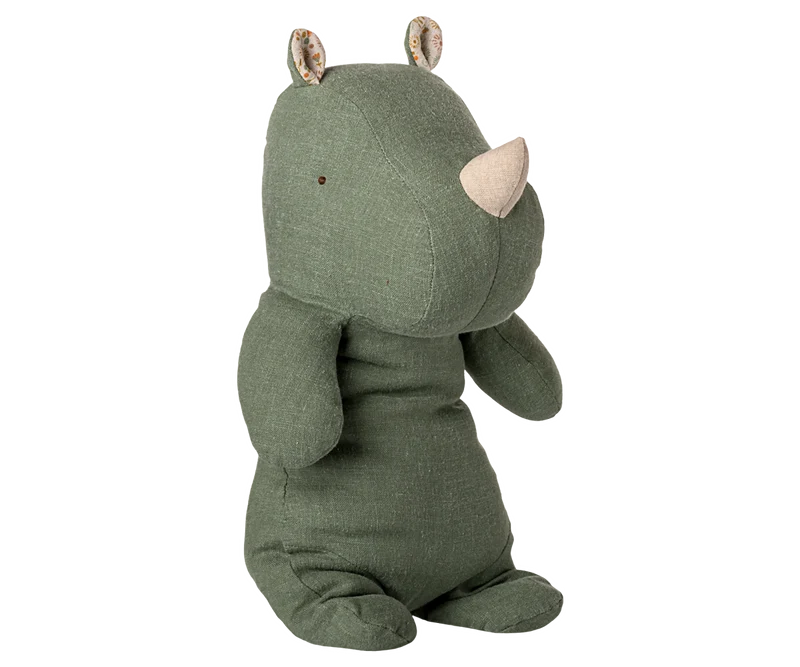 Safari friends, Rhino, Medium - Sage