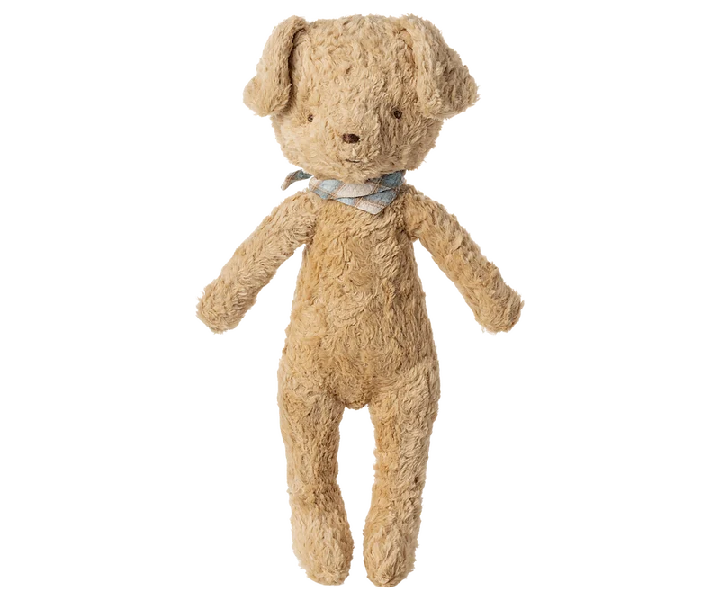 Dog, Vintage plush - Soft sand