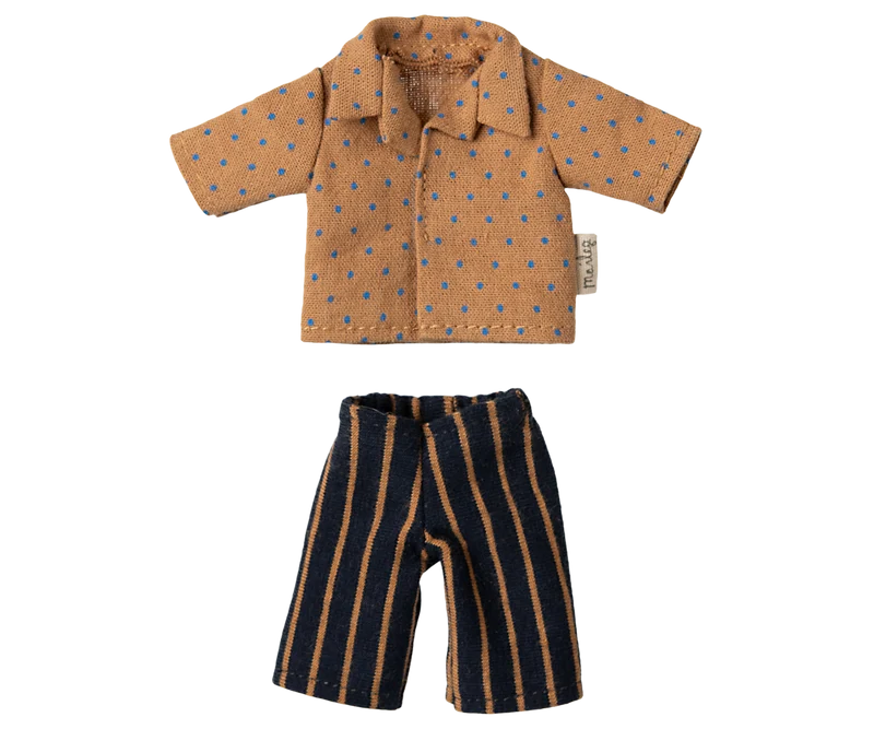 Shirt and striped pants, Dad mouse