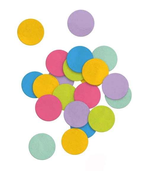 Confetti papier multi color 50gr