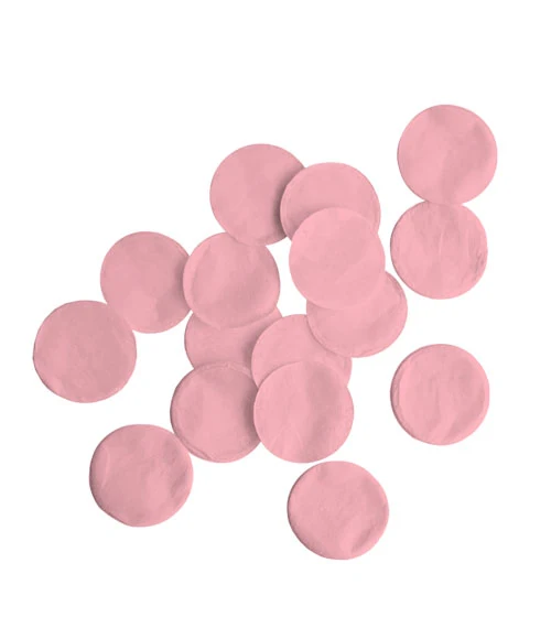 Confetti papier pastel roze 50gr