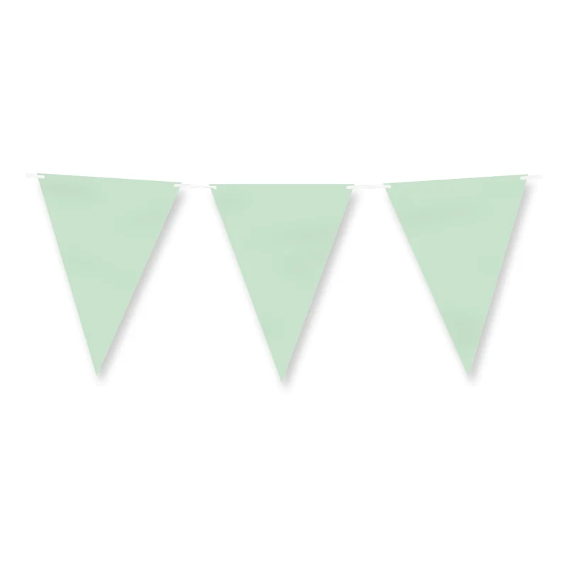 Slinger pastelgroen 6 meter 20x24 cm