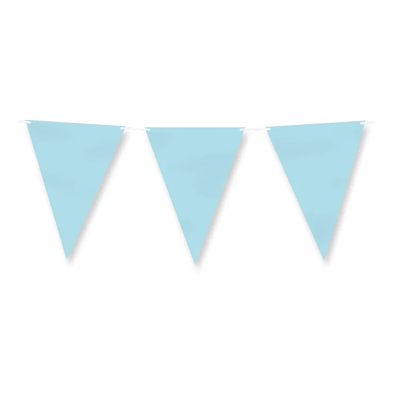 Slinger pastelblauw 6 meter 20x24 cm