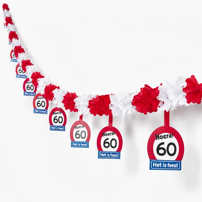 Slinger Hoera 60 verkeersbord
