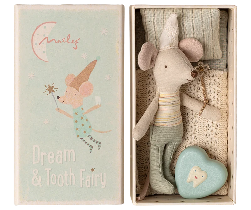 Tooth fairy mouse, Little brother in matchbox